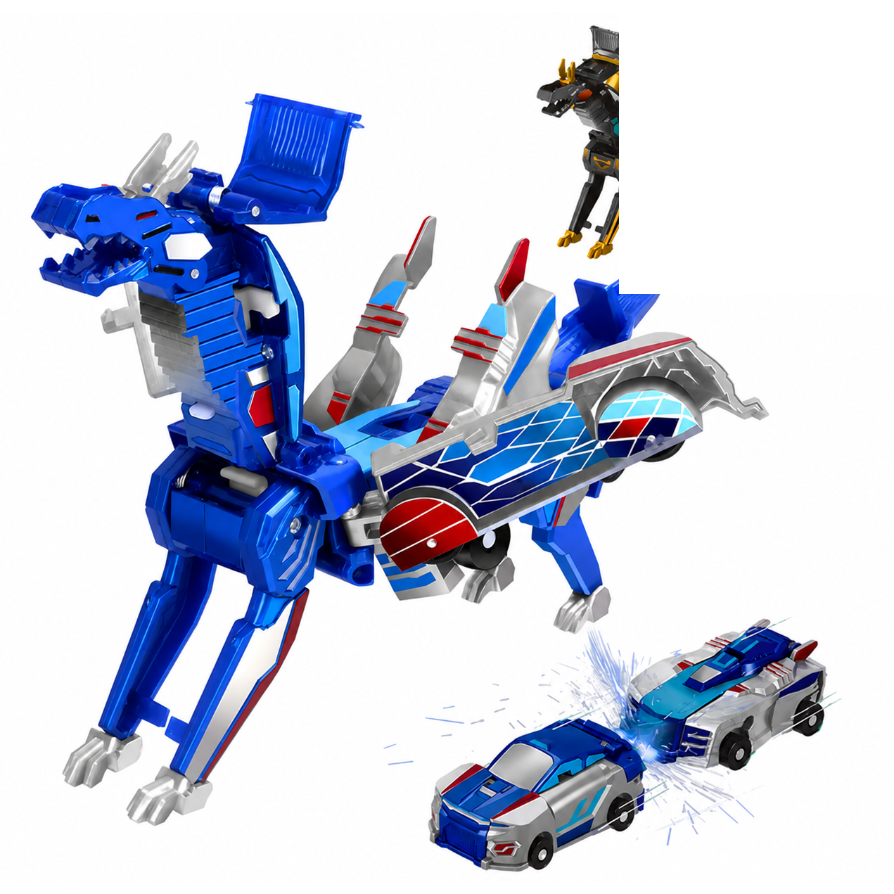 変形ドラゴンカー｜走る・変形・合体の3WAY